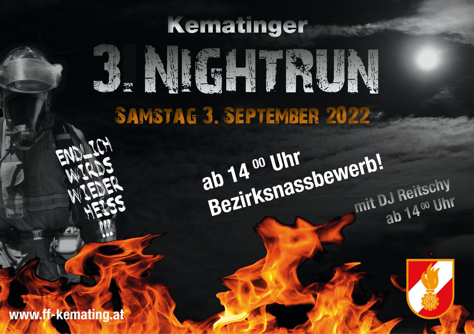 Anmeldung Kematinger Nightrun ab 17.06.2022