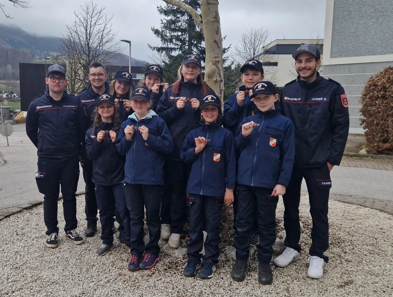 Wissenstest der Feuerwehrjugend in Mondsee am 15.03.2025