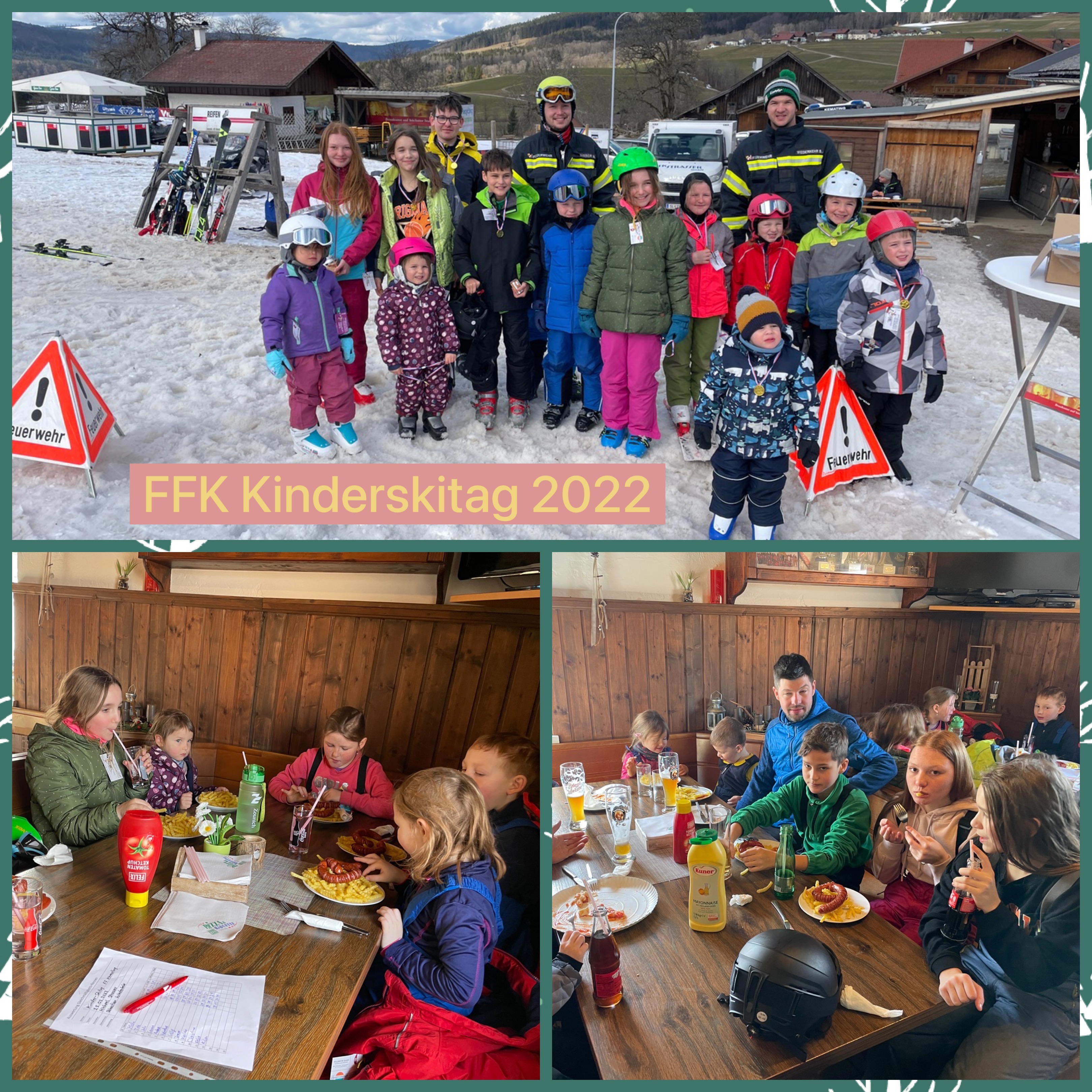 Kinder-Feuerwehr-Skitag in Oberaschau am 25.02.2022